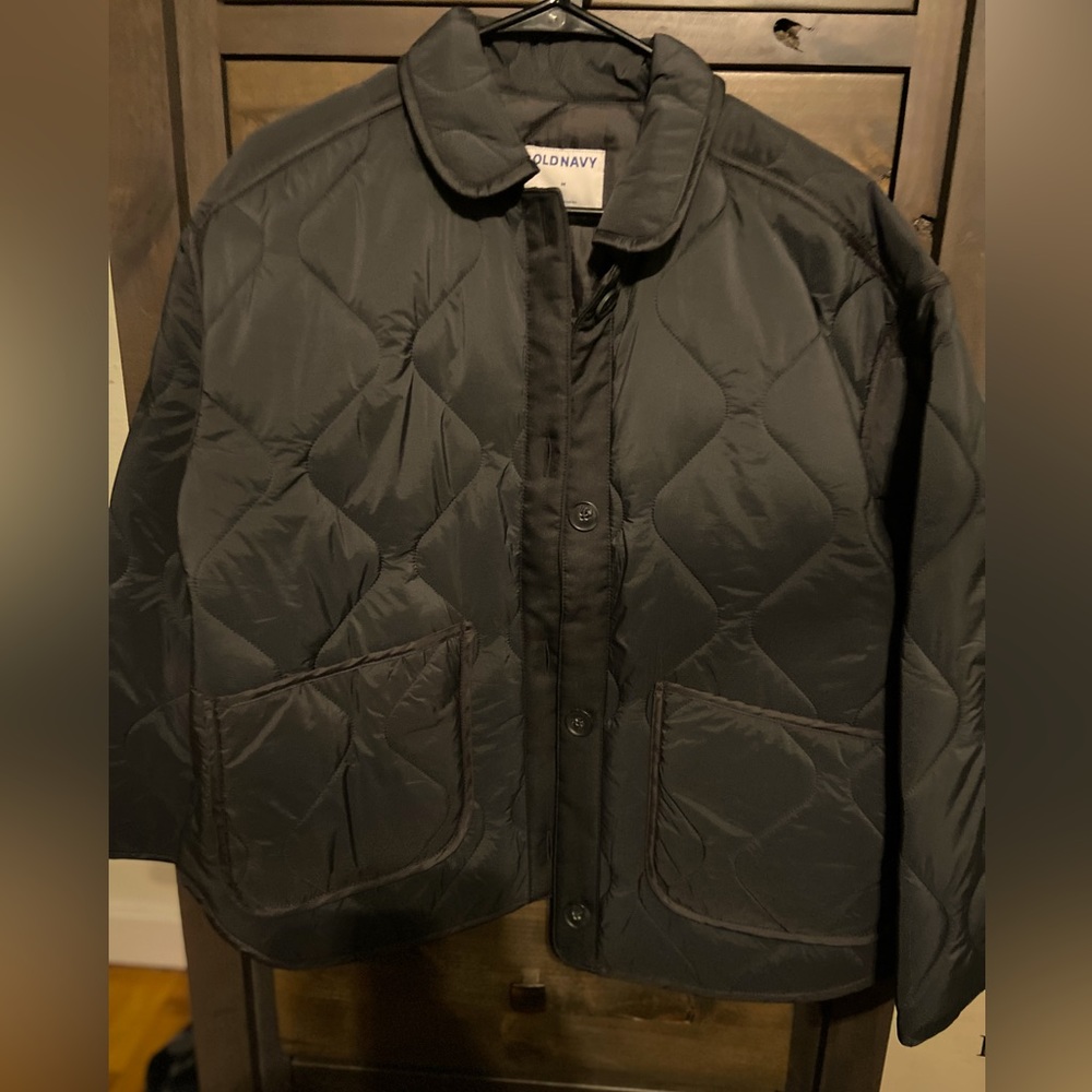 Charcoal Old Navy barn coat size medium. New.